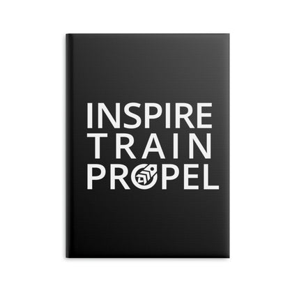 Inspire Train Propel Hardcover Notebook