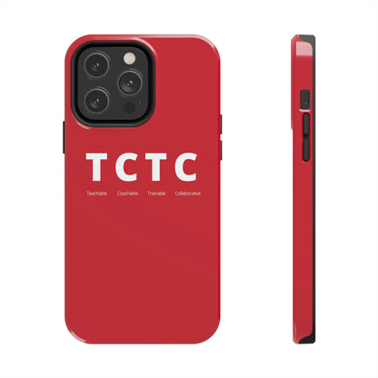 TCTC Red Tough Phone Cases, Case-Mate