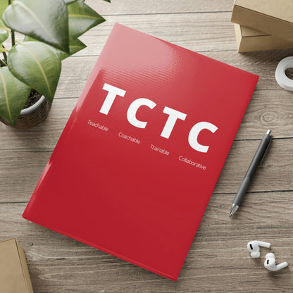 TCTC Red Hardcover Notebook