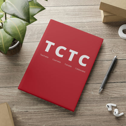 TCTC Red Hardcover Notebook