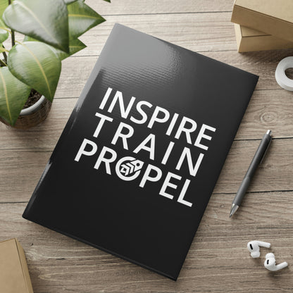 Inspire Train Propel Hardcover Notebook