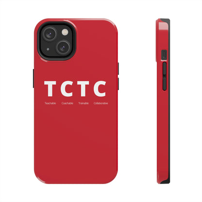 TCTC Red Tough Phone Cases, Case-Mate