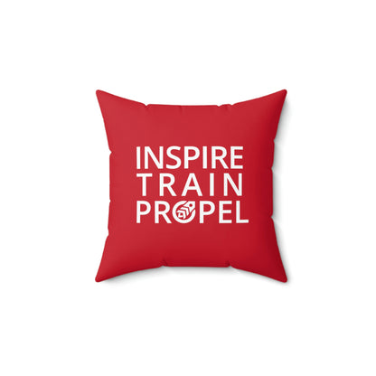 Inspire Train Propel Square Pillow