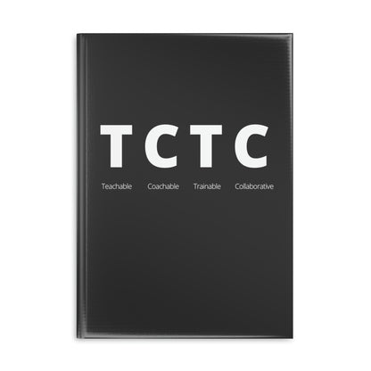 TCTC Black Hardcover Notebook