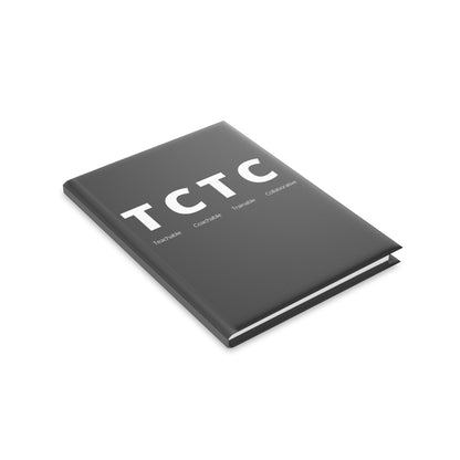 TCTC Black Hardcover Notebook