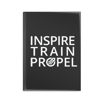 Inspire Train Propel Hardcover Notebook