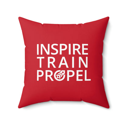 Inspire Train Propel Square Pillow