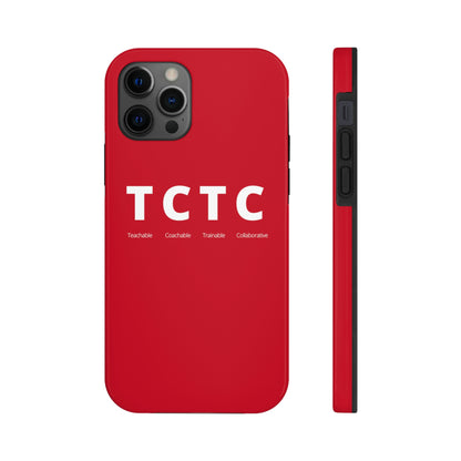 TCTC Red Tough Phone Cases, Case-Mate