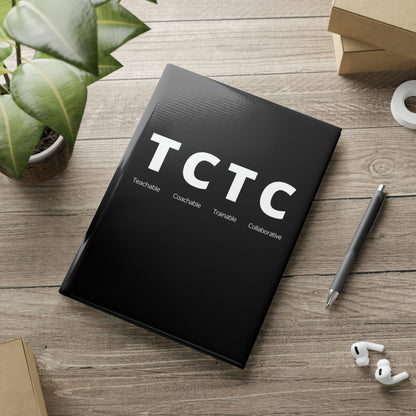 TCTC Black Hardcover Notebook