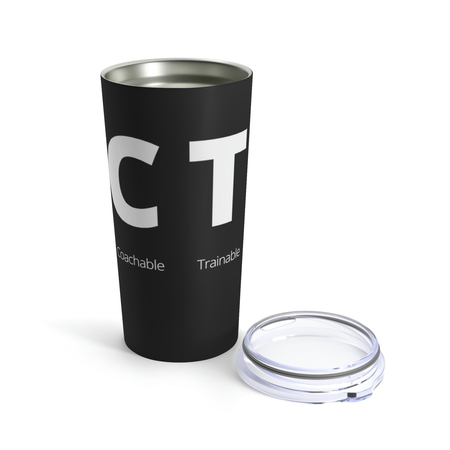 TCTC Black Tumbler 20oz