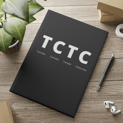 TCTC Black Hardcover Notebook