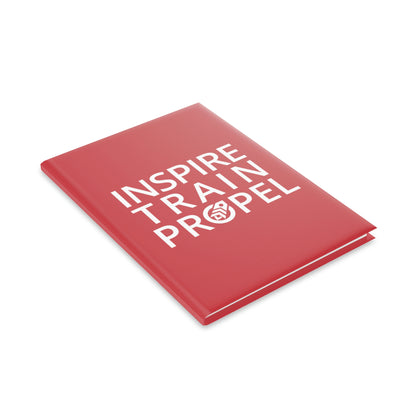 Inspire Train Propel Hardcover Notebook