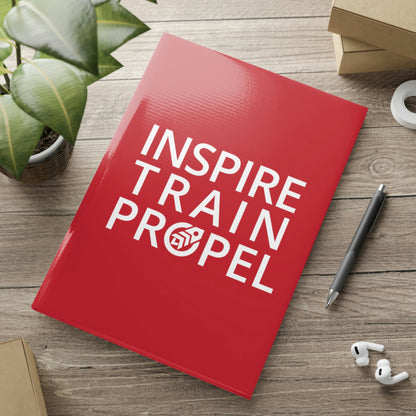 Inspire Train Propel Hardcover Notebook