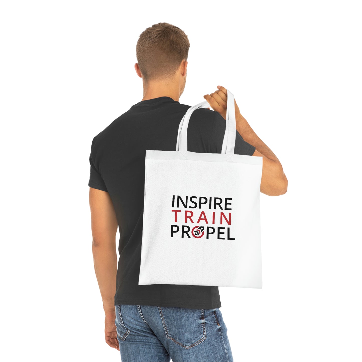 Inspire Train Propel Cotton Tote