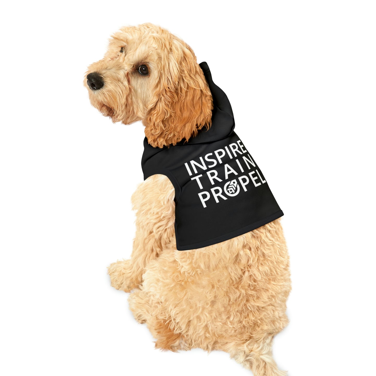 Inspire Train Propel Dog Hoodie