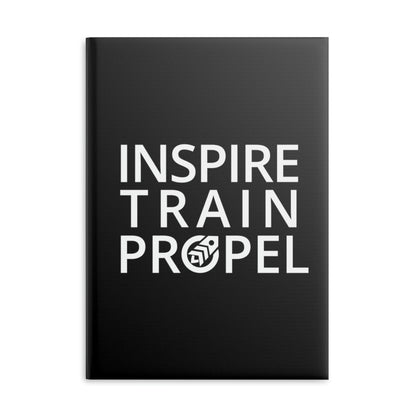 Inspire Train Propel Hardcover Notebook